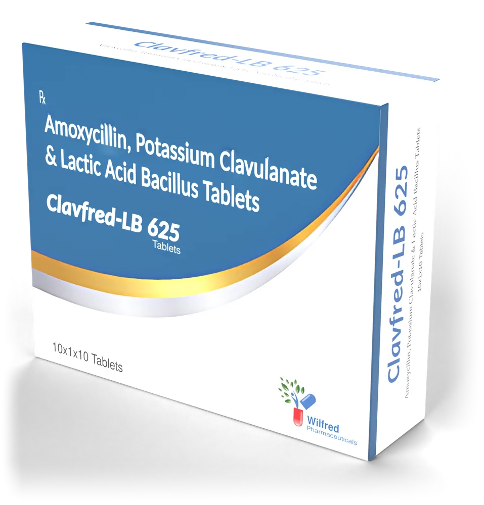 Clavfred-LB 625 Tablet pack